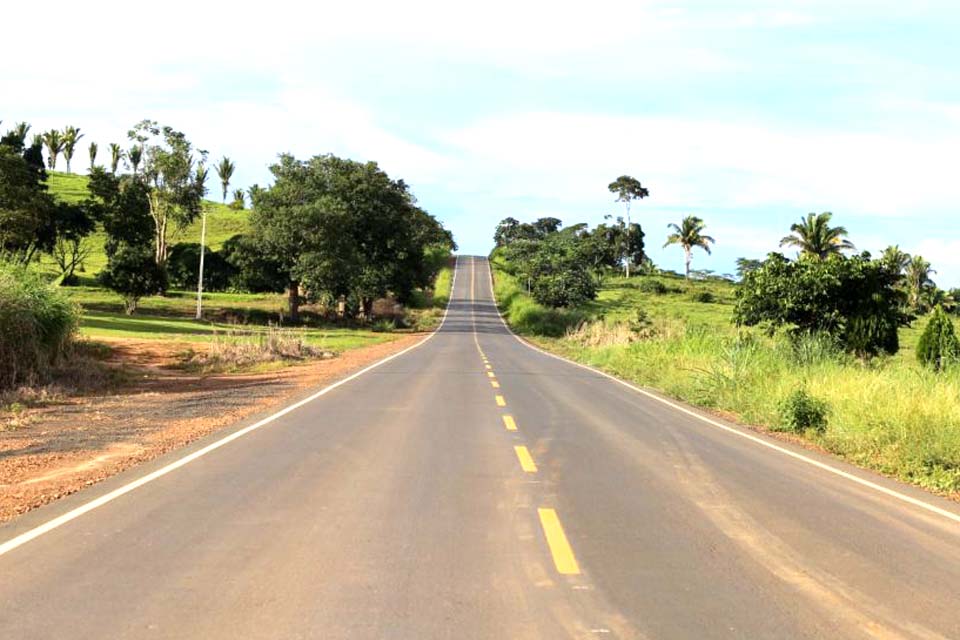 Rodovia 470 está sendo totalmente recuperada no trecho que liga o município à BR-364