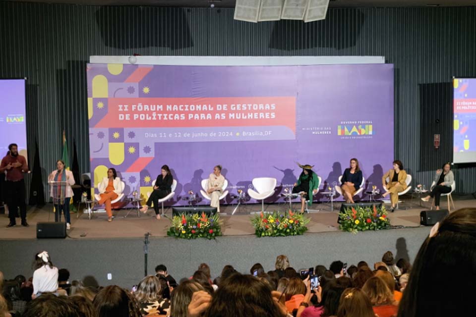 Porto Velho marca presença no II Fórum Nacional para Gestoras de Políticas Públicas para Mulheres