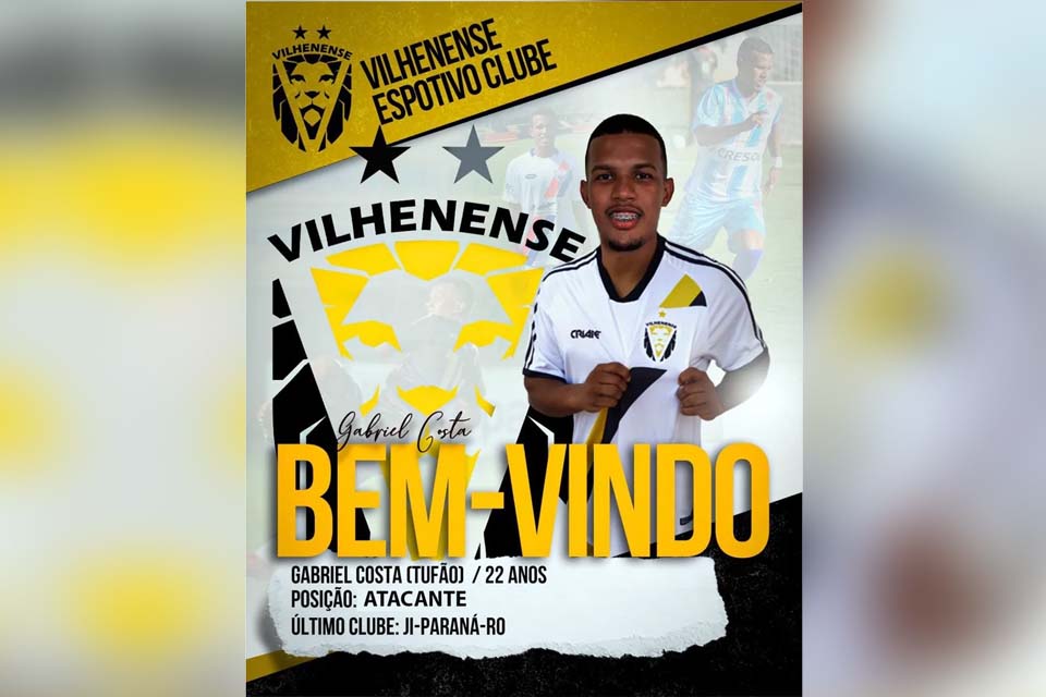 Atacante do Vilhenense comenta sobre expectativas para a temporada