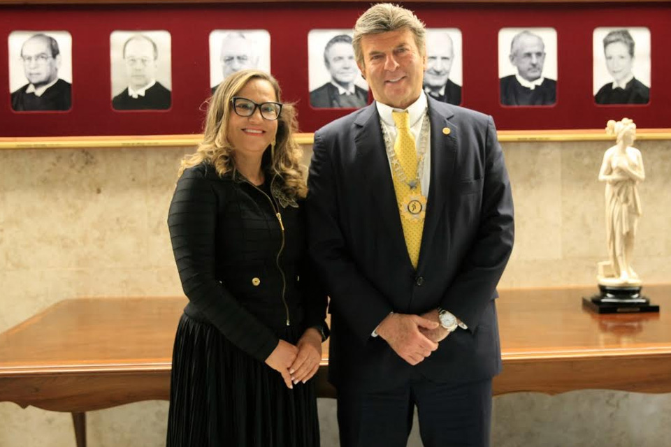 TRT-14 homenageia ministro Luiz Fux com a Ordem do Mérito Judiciário Trabalhista