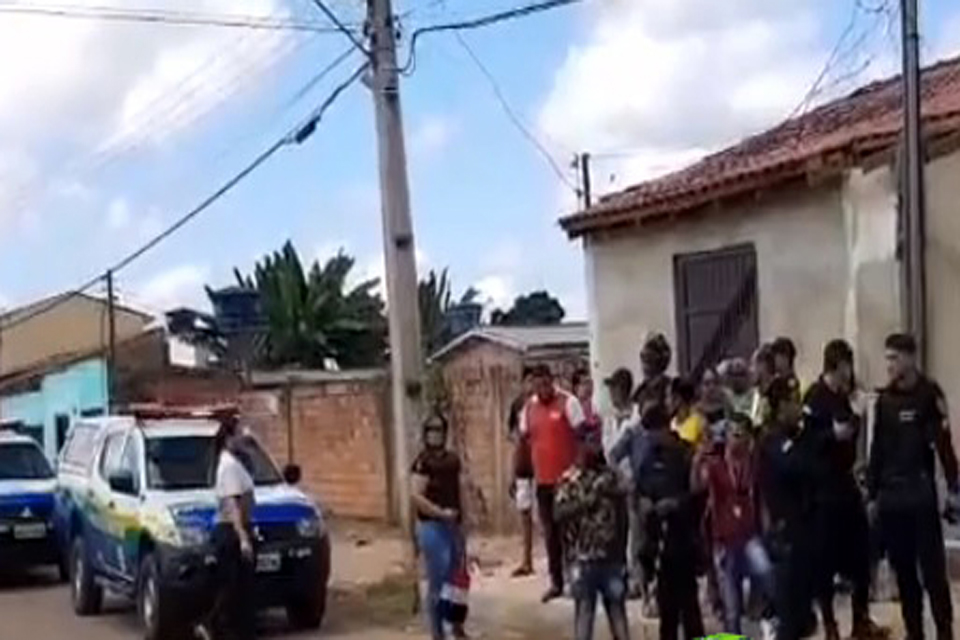  Bandido morre em troca de tiros com policial e grávida foi baleada