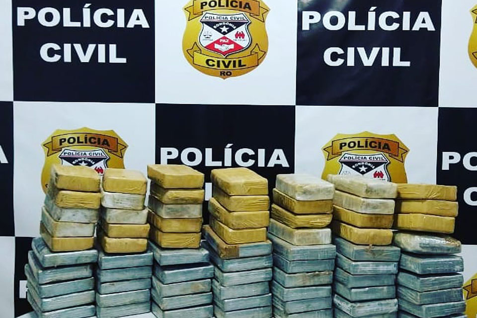 Polícia Civil apreende 70 quilos de cocaína em Guajará-Mirim