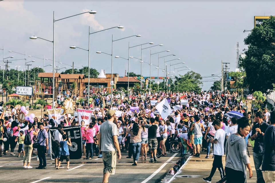 Mulheres de Rondônia realizam ato contra a PL do Estupro - PL 1904/2024