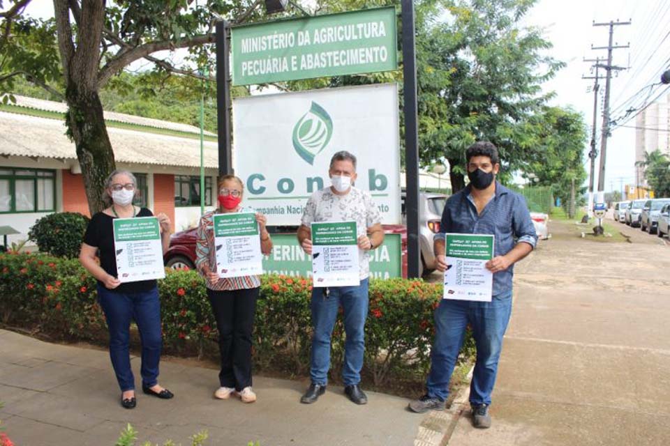 Sindicato dos Servidores Públicos Federais no Estado de Rondônia apoia trabalhadores da Conab em Rondônia no Dia Nacional de Luta