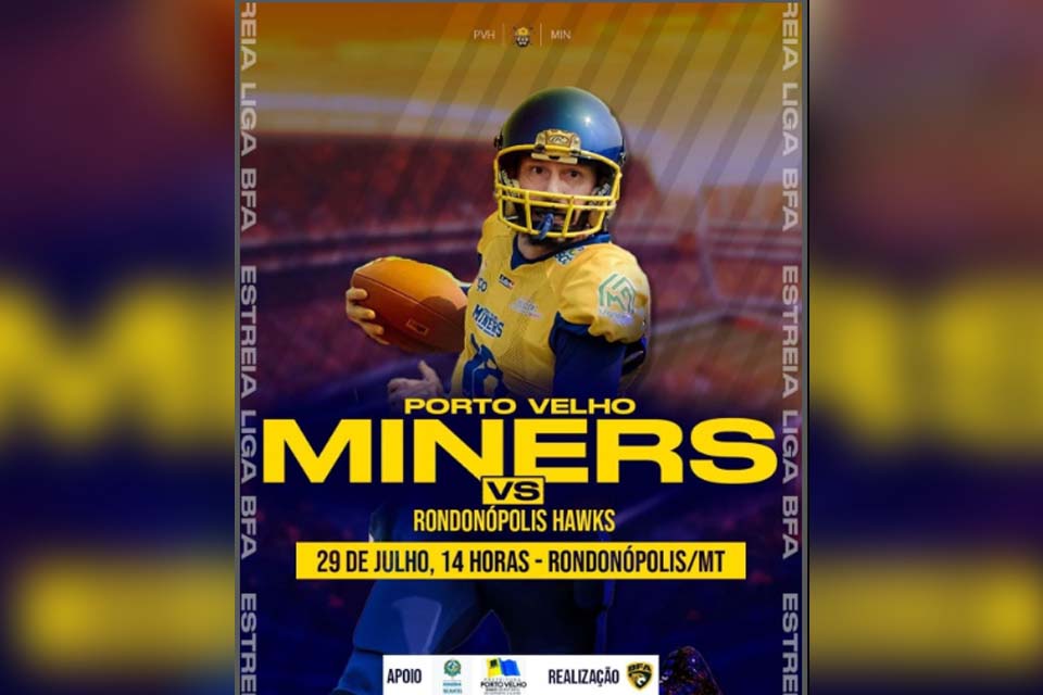 Porto Velho Miners Sports viaja até Rondonópolis para campeonato nacional