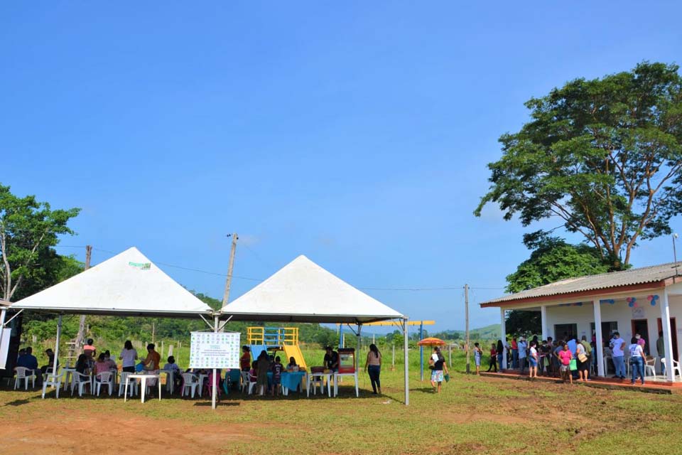 Semsau realiza ação voltada para a saúde e o bem-estar da população na área rural do município