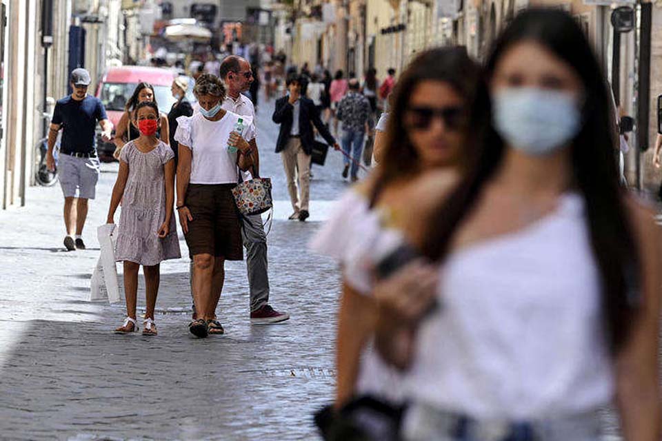 Itália tem maior número de casos de Covid desde 8 de maio