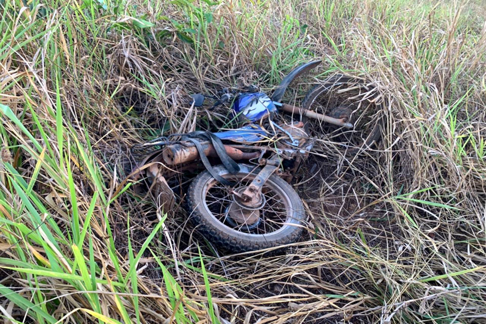 Motociclista morre em grave acidente no Km 140 da BR-429