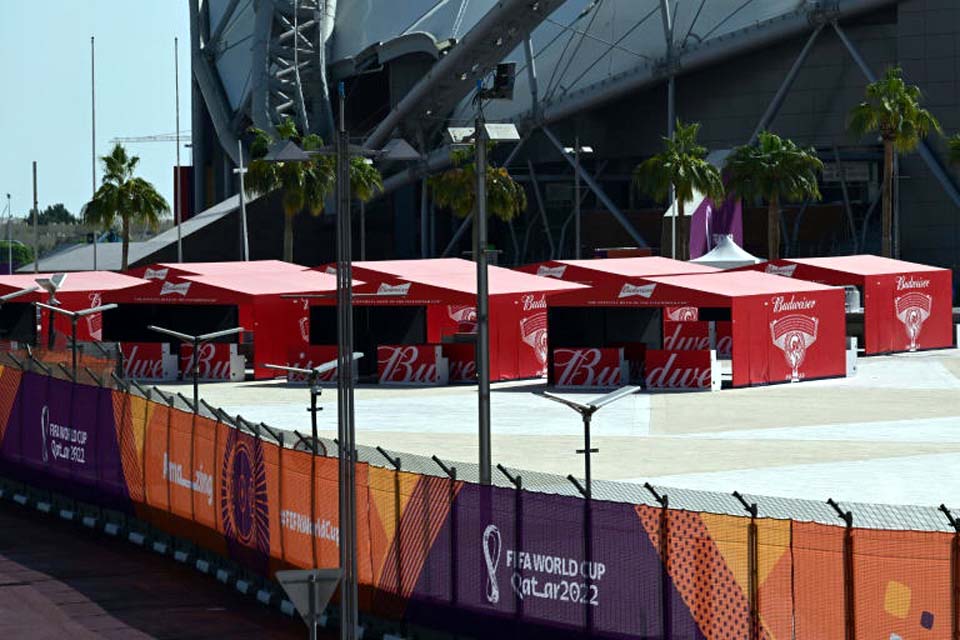 Venda de cerveja proibida nas proximidades dos estádios da Copa do Mundo