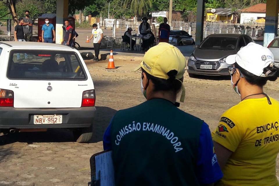 Detran retoma exames práticos de direção veicular em Rondônia