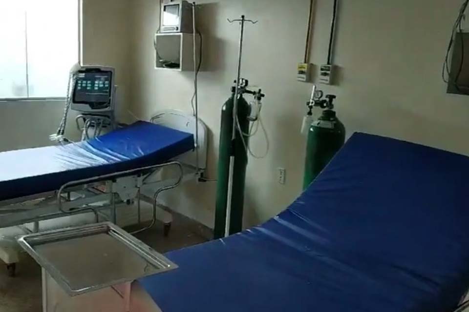 Hospital de Campanha para atender casos de Covid-19 permanece sem internados