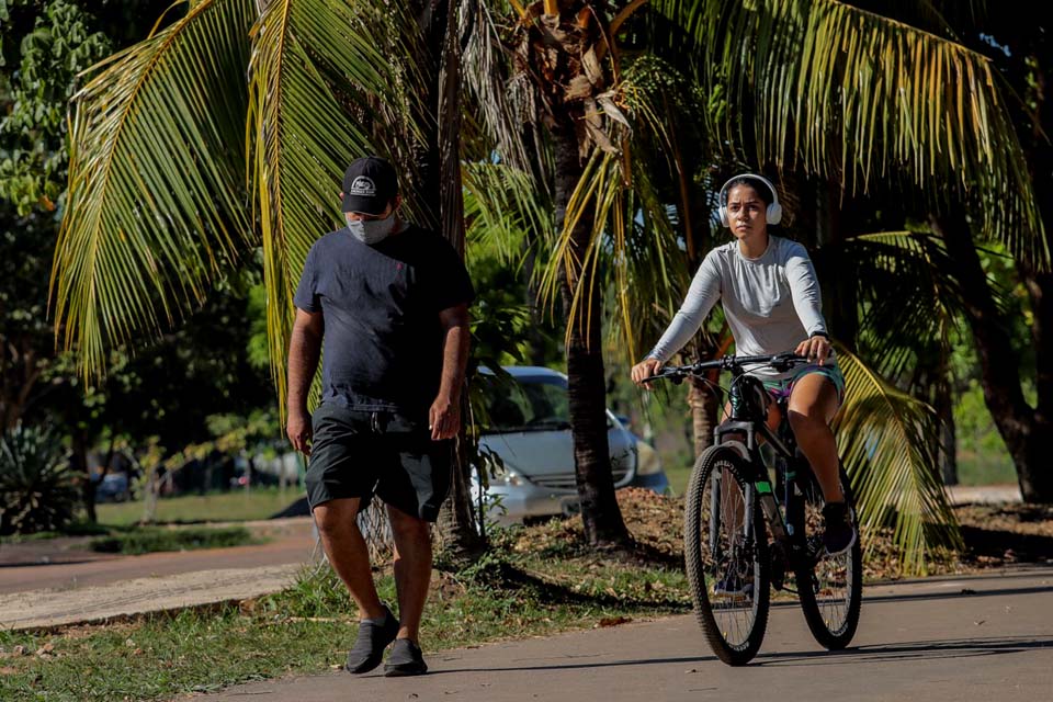 Revitalização do Parque Jardim das Mangueiras segue em ritmo acelerado