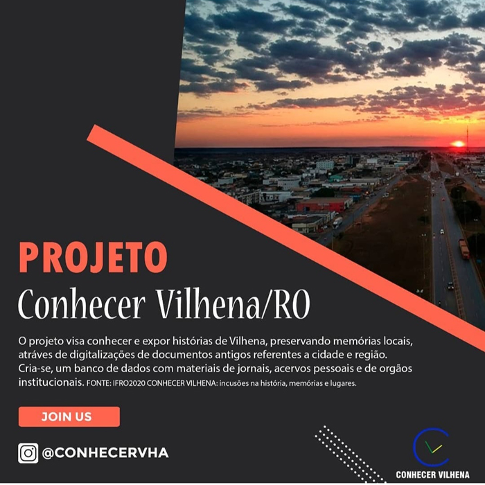 Projeto de extensão apresenta fatos e curiosidades sobre a história do município de Vilhena