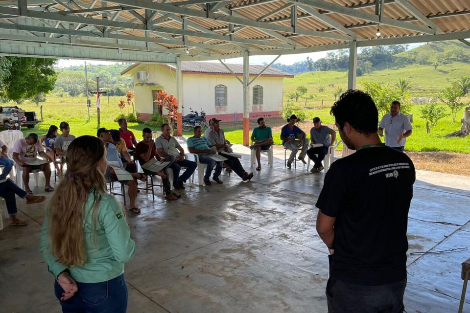 Sedam realiza trabalho de Educação Ambiental para recuperar a bacia hidrográfica do Rio Araras