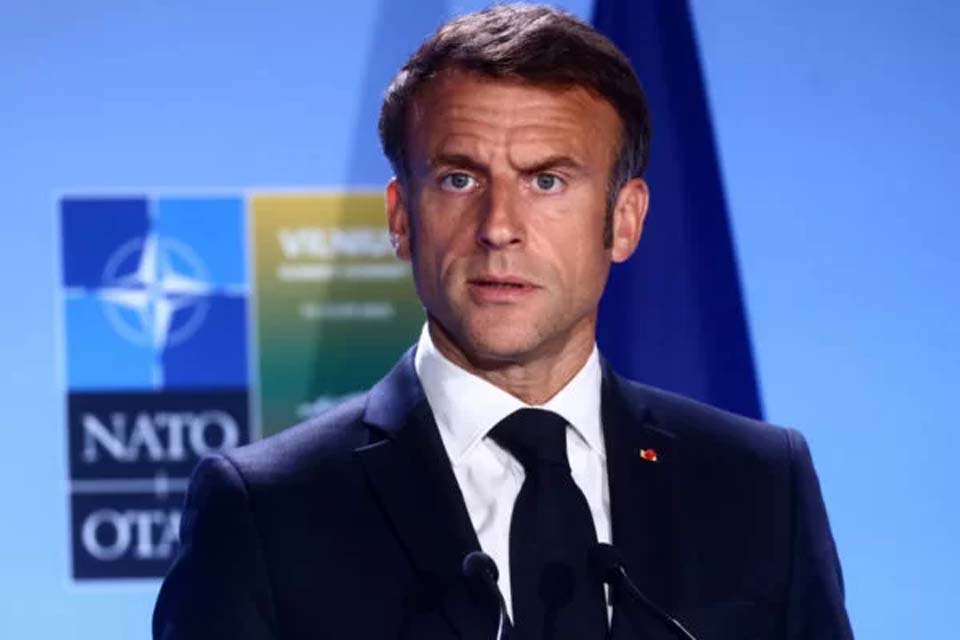 Emmanuel Macron diz que expansão do Brics cria risco de “fragmentação do mundo”