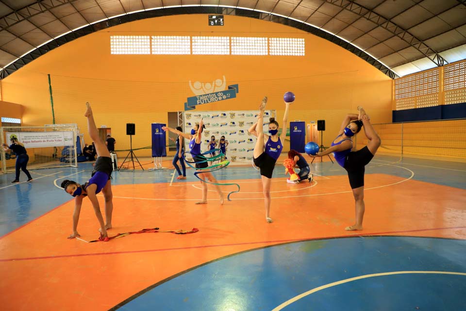 Revitalização do “Ginásio do Dudu” estimula atletas da ginástica rítmica em Porto Velho