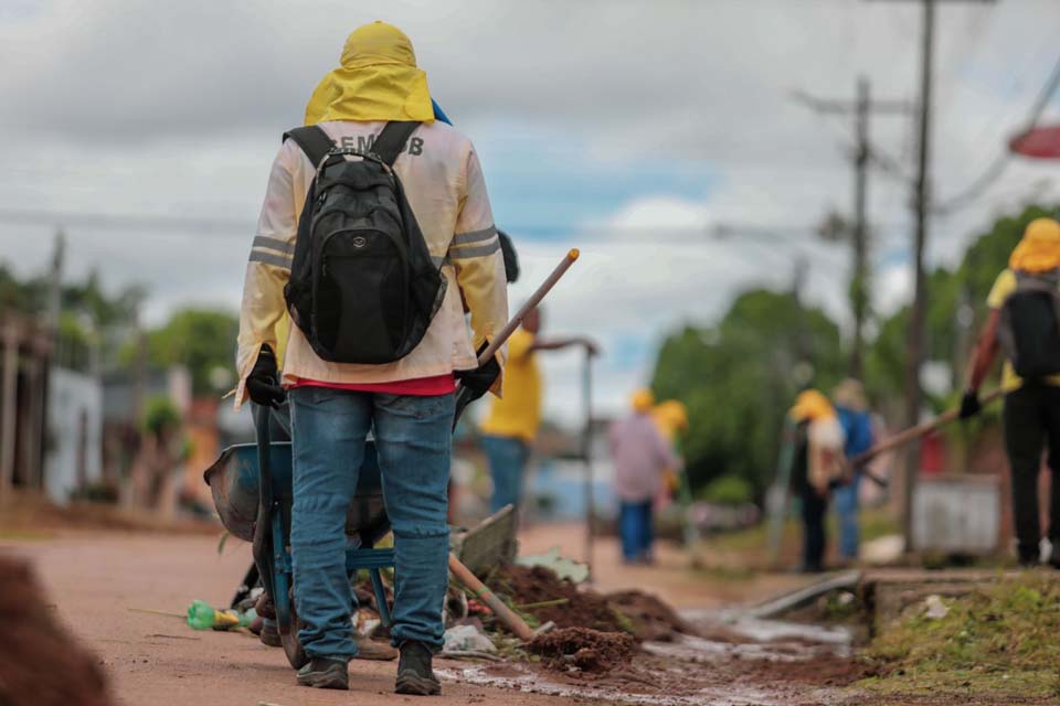 Porto Velho: Bairro Agenor de Carvalho recebe mutirão de limpeza