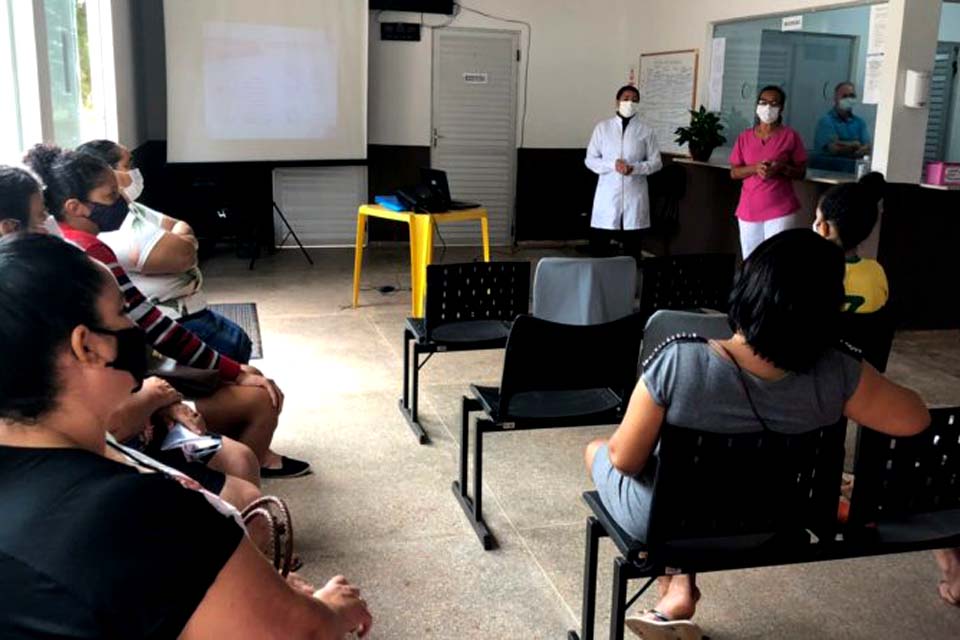 Semusa atendeu aproximadamente 150 mulheres no Março Lilás pra prevenção do câncer do colo do útero