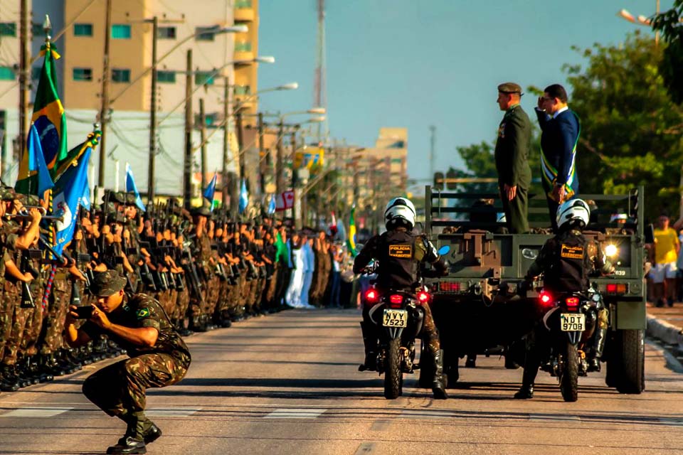 Marcos Rocha parabeniza o Exército e destaca importância da atuação conjunta em prol do bem-estar da população de Rondônia