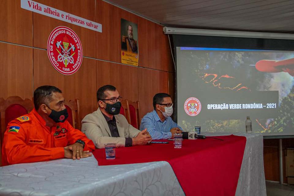 “Operação Verde Rondônia” é lançada pelo Governo para combater incêndios florestais em áreas críticas do Estado