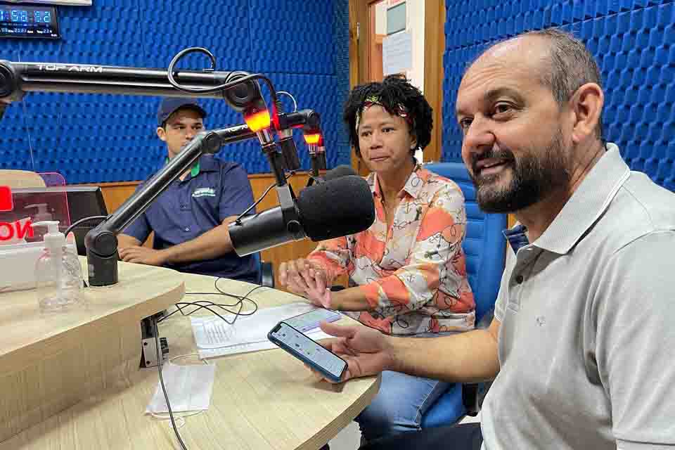 Em entrevista a Rádio Planalto, Deputado Laerte Gomes fala sobre ações e projetos em prol do município de Ji-Paraná