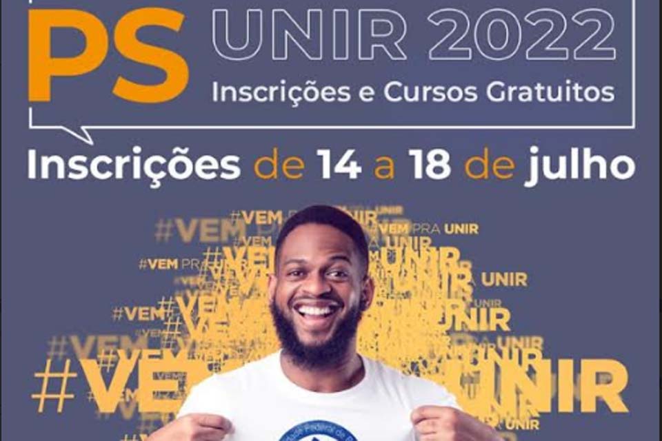 Último dia de inscrições para cursos gratuitos de graduação da Universidade Federal de Rondônia