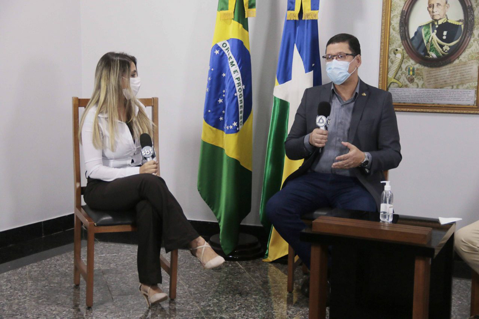 Governador fala das ações adotadas para o enfrentamento da crise do coronavírus em Rondônia
