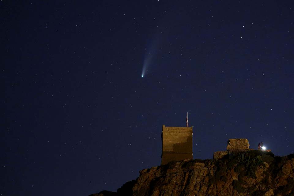 Cometa Neowise pode ser visto das regiões Sul e Sudeste do país