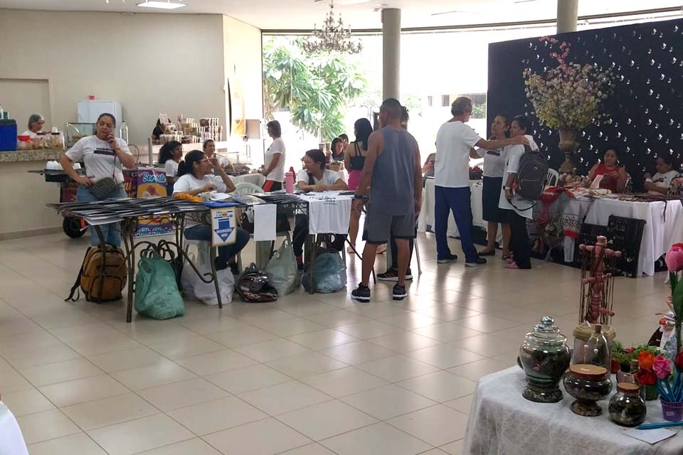 Feira da Mulher Empreendedora foi realizada no VIII Congresso de Atividade Física, Saúde e Educação de Rondônia