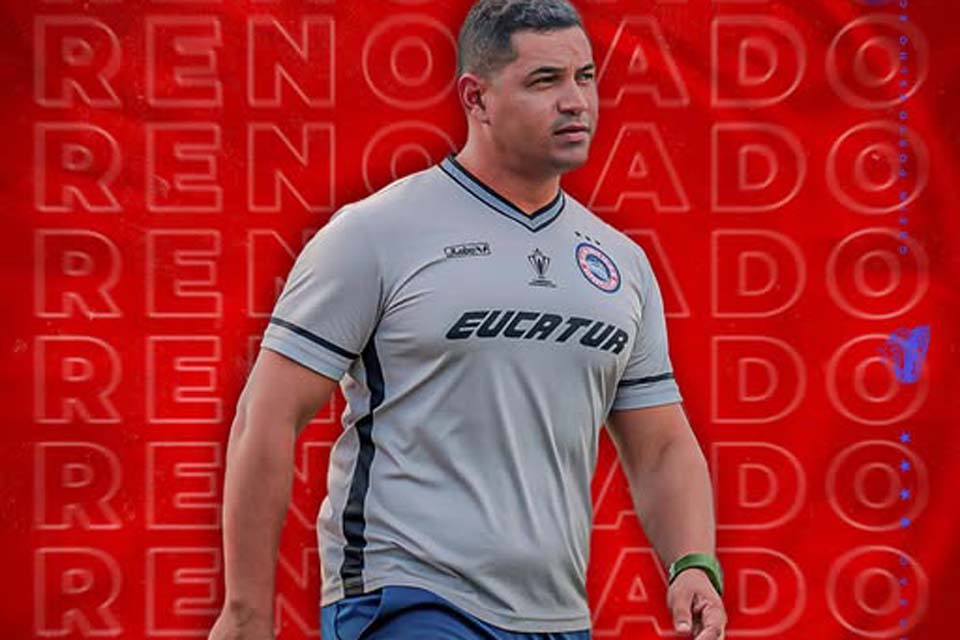 Gazin Porto Velho anuncia renovação de contrato com técnico Paulo Eduardo 