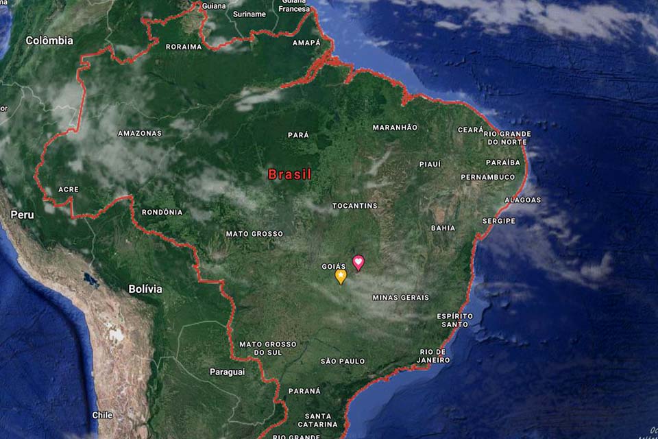 Levantamento do IBGE mostra que território do Brasil ganhou 72 km²