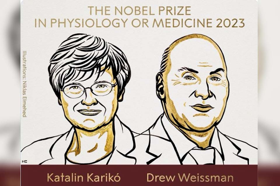 Nobel de Medicina 2023 vai para Katalin Karikó e Drew Weussnab por pesquisas que permitiram criação de vacinas contra Covid