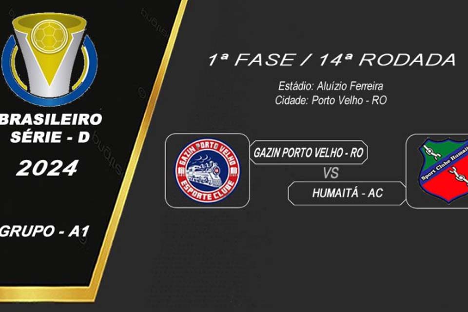 Gazin Porto Velho poderá poupar jogadores com 2 cartões amarelo na última rodada contra o Humaitá