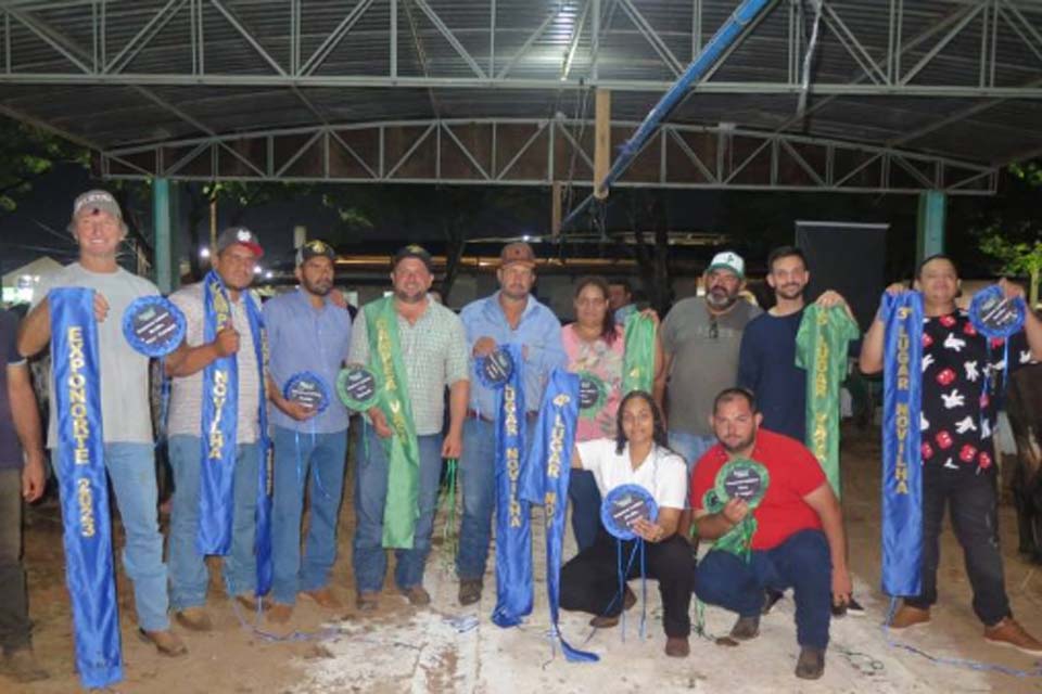 Produtor de Ouro Preto do Oeste é campeão em concurso leiteiro durante a Exponorte 2023