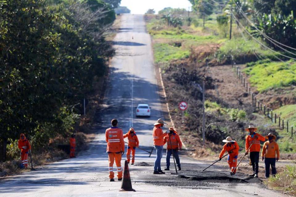 Governo confirma investimentos na Rodovia 383, entre Alta Floresta d’Oeste e Rolim de Moura