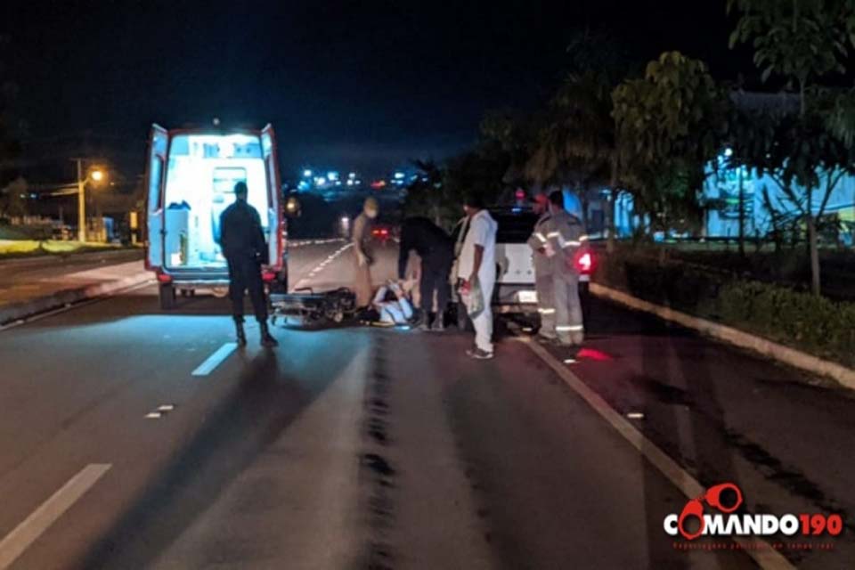 Cavalos na pista causam grave acidente na BR 364 em Ji-Paraná