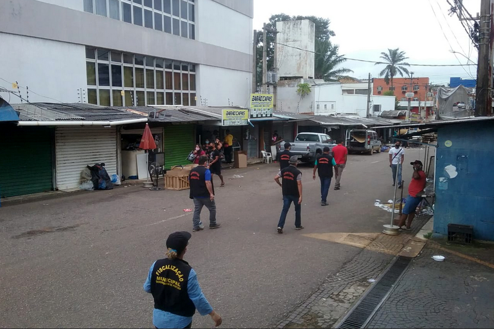  Prefeitura de Porto Velho atende MP e retira ambulantes de vias públicas