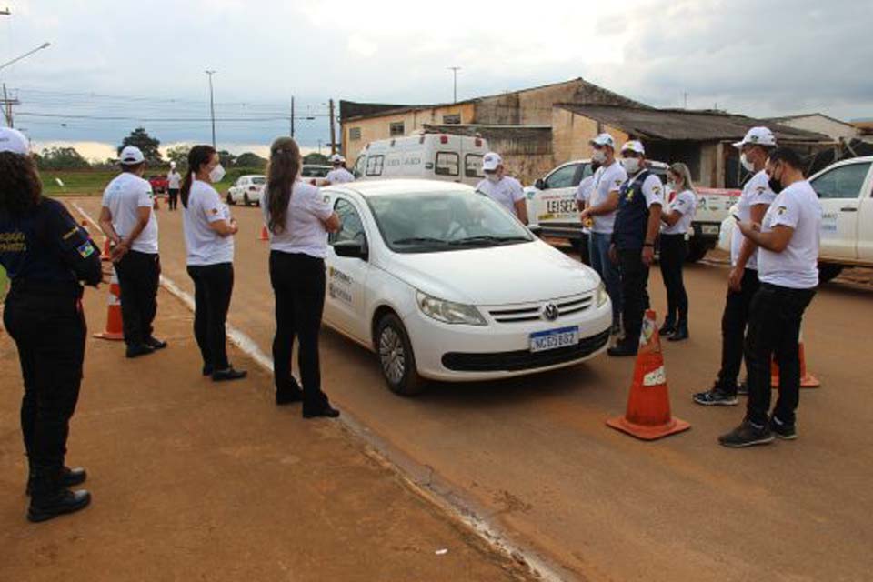 Agentes de trânsito do Detran fazem treinamento de atualização sobre a Lei Seca