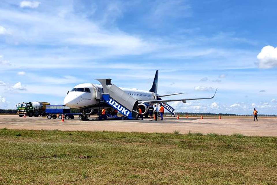 Obras de balizamento, limpeza e construção de cerca proporcionam retorno das atividades do Aeroporto 