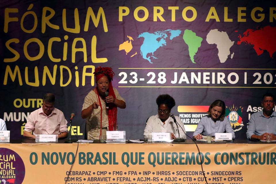 Fórum Social Mundial debate o Brasil a ser construído