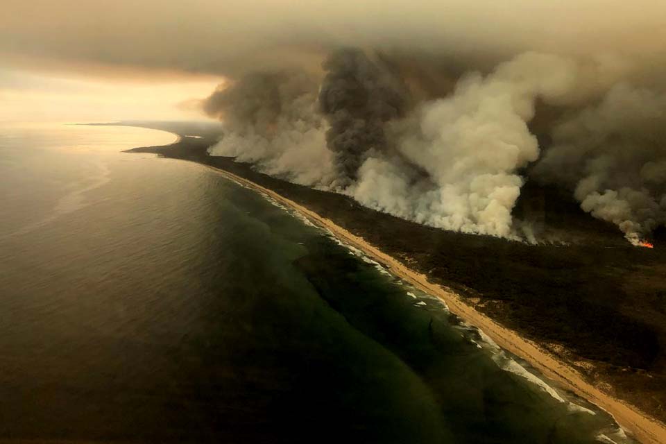 Fogo na Austrália é 
