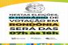 Eleições em Rondônia seguem fuso horário de Brasília; votação inicia às 07h e encerra às 16h no horário local