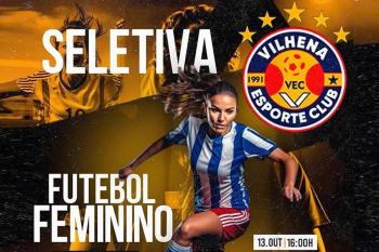  VEC Futebol Feminino realizará seletiva visando o campeonato estadual 