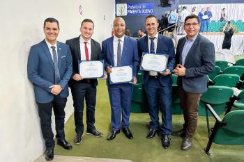 Deputado Cássio Gois participa da diplomação de eleitos em Pimenta Bueno e Primavera de Rondônia