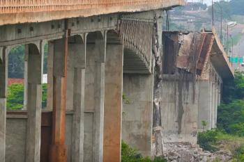 Queda de ponte: Marinha suspende busca subaquática no Rio Tocantins