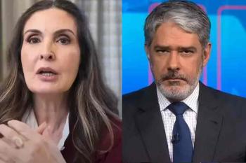 Fátima Bernardes surpreende e cita William Bonner como grande mentor profissional