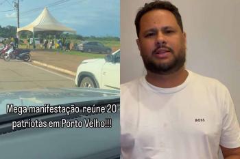 Presidente da REDE em Rondônia ironiza manifestação pró-anistia em Porto Velho e gera reações nas redes sociais