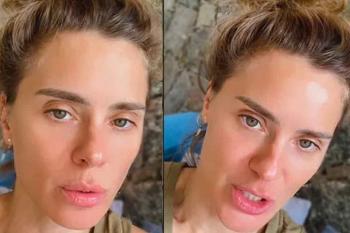 Carolina Dieckmann revela processo de emagrecimento para personagem: “Comendo uma vez por dia”