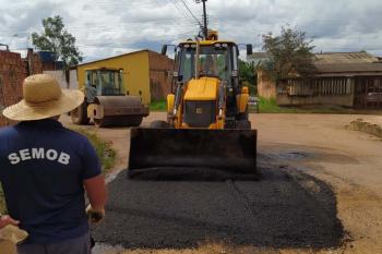 Prefeitura avança com Operação Tapa-Buracos nas ruas de Porto Velho