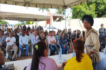 Deputada Slvia Cristina participa da inaugurao da nova sede do Conselho Tutelar de Pimenteiras do Oeste